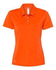 Adidas Polos S / Orange adidas - Women's Performance Sport Shirt