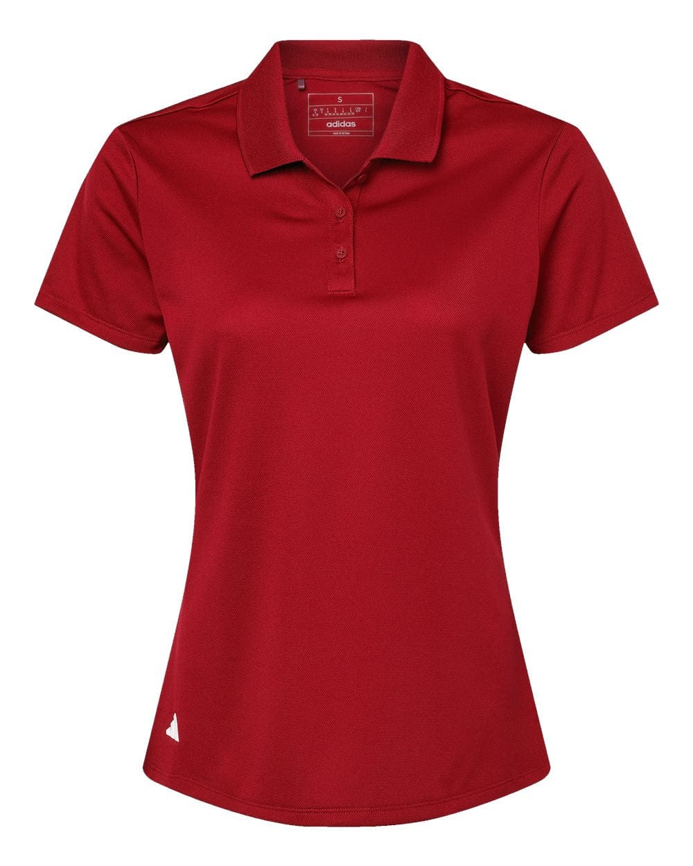 adidas Polos S / Power Red adidas - Women's Basic Polo