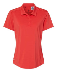 adidas Polos S / Real Coral adidas - Women's Ultimate Solid Polo