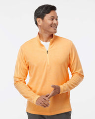 adidas Sweaters adidas - Men's Shoulder Stripe Quarter-Zip Pullover