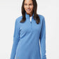 adidas Sweaters adidas - Women's Shoulder Stripe Quarter-Zip Pullover Sweater