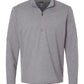 adidas Sweaters S / Grey Three Melange adidas - Men's Shoulder Stripe Quarter-Zip Pullover