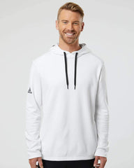 adidas Sweatshirts adidas - Men's Textured Mixed Media Hooded Sweatshirt