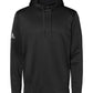 adidas Sweatshirts S / Black adidas - Men's Textured Mixed Media Hooded Sweatshirt