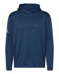 adidas Sweatshirts S / Collegiate Navy adidas - Men's Textured Mixed Media Hooded Sweatshirt