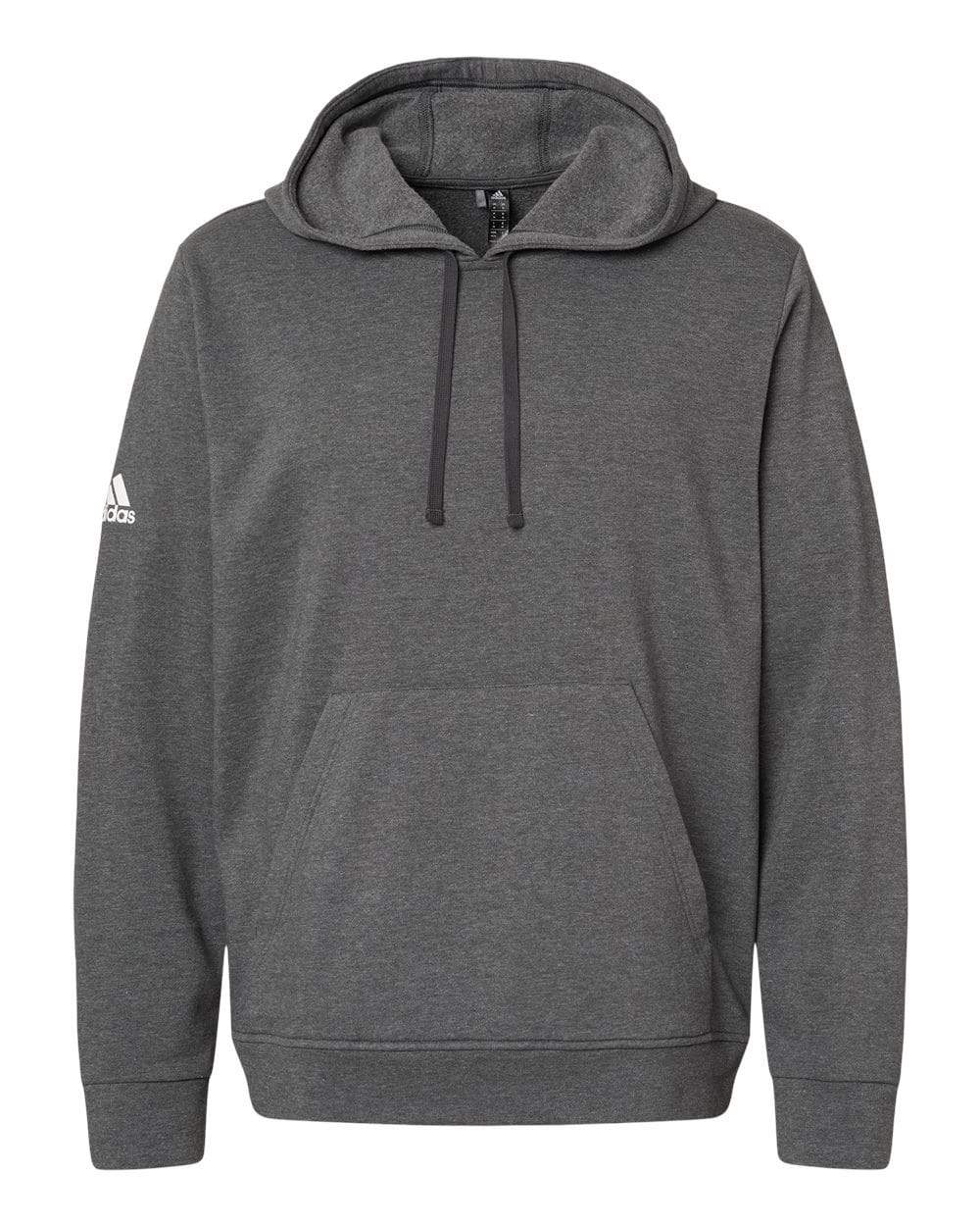 adidas Men s Fleece Hooded Sweatshirt Threadfellows