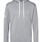 adidas Sweatshirts S / Grey Three adidas - Men's Textured Mixed Media Hooded Sweatshirt