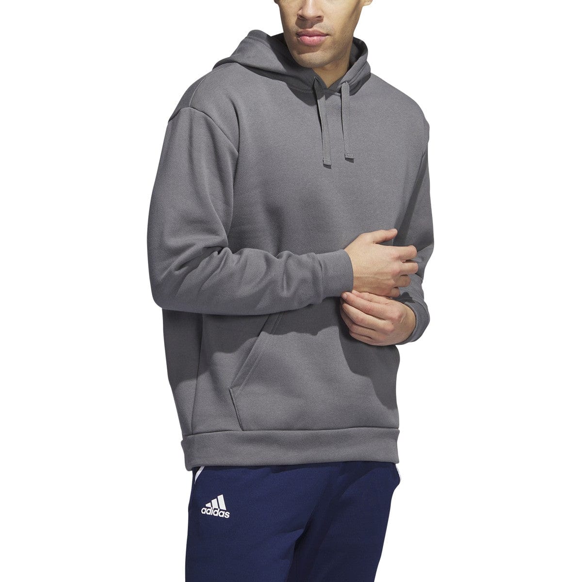 Mens grey hot sale adidas hoodie