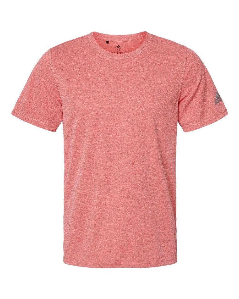 adidas T-shirts S / Power Red Heather Adidas - Men's Sport T-Shirt Heathered
