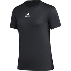 adidas T-shirts XS / Black/White adidas - Women's Pregame BOS Short Sleeve Tee