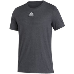 adidas T-shirts XS / Dark Grey Heather/White adidas - Men's Pregame BOS Short Sleeve Tee