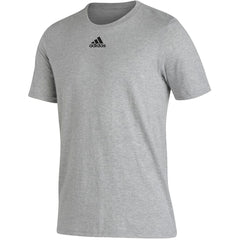 adidas T-shirts XS / Medium Grey Heather/Black adidas - Men's Fresh BOS Short Sleeve Tee