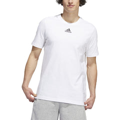 adidas T-shirts XS / White/Black adidas - Men's Fresh BOS Short Sleeve Tee