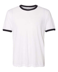 Alternative S / White/Black Alternative - Eco-Jersey Keeper Ringer T-Shirt