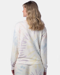 Alternative Sweatshirts Alternative - Women's Eco-Washed Terry Tie-Dye Throwback Sweatshirt