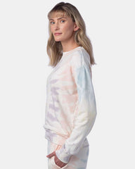 Alternative Sweatshirts Alternative - Women's Eco-Washed Terry Tie-Dye Throwback Sweatshirt