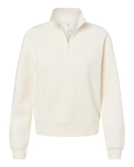 Alternative Sweatshirts XS / Natural Alternative - Women's Eco-Cozy™ Fleece Mock Neck Quarter-Zip Sweatshirt