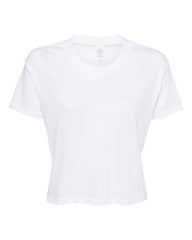 Alternative T-shirts S / White Alternative - Women's Vintage Jersey Headliner Crop Tee