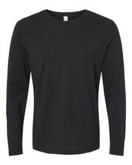 Alternative T-shirts XS / Black Alternative - Cotton Jersey Long Sleeve Go-To Tee