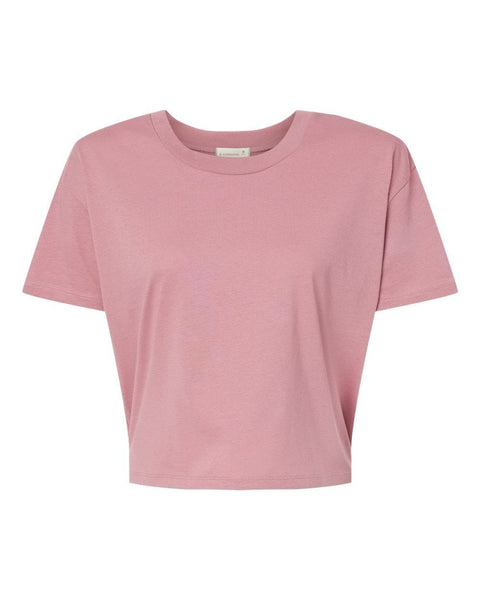 Alternative T-shirts XS / Whiskey Rose Alternative - Women's Cotton Jersey Go-To Headliner Crop Tee
