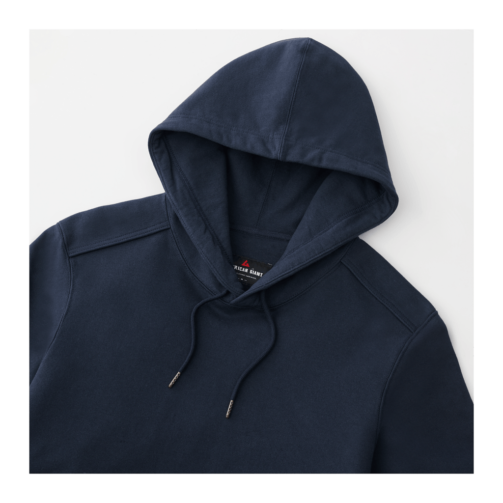 American Giant - Classic Pullover - Blue (Size: XL)