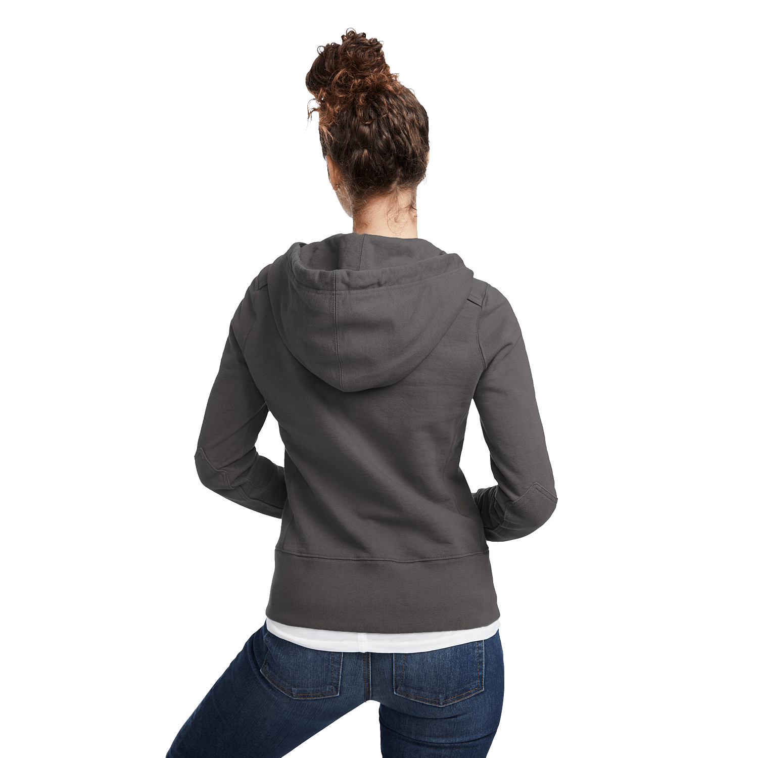 New Look - Sweat à capuche oversize avec fermeture éclair - Gris New Look - Sweat à capuche oversize avec fermeture éclair - Gris