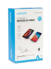 Anker Accessories One Size / Black Anker - PowerWave Dual Pad Qi Wireless Charger
