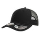 Atlantis Headwear Headwear Adjustable / Black/Black Atlantis Headwear - Sustainable Five-Panel Trucker Cap