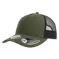 Atlantis Headwear Headwear Adjustable / Olive/Black Atlantis Headwear - Sustainable Five-Panel Trucker Cap