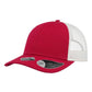 Atlantis Headwear Headwear Adjustable / Red/White Atlantis Headwear - Sustainable Recy Three Trucker Cap