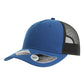 Atlantis Headwear Headwear Adjustable / Royal/Black Atlantis Headwear - Sustainable Five-Panel Trucker Cap
