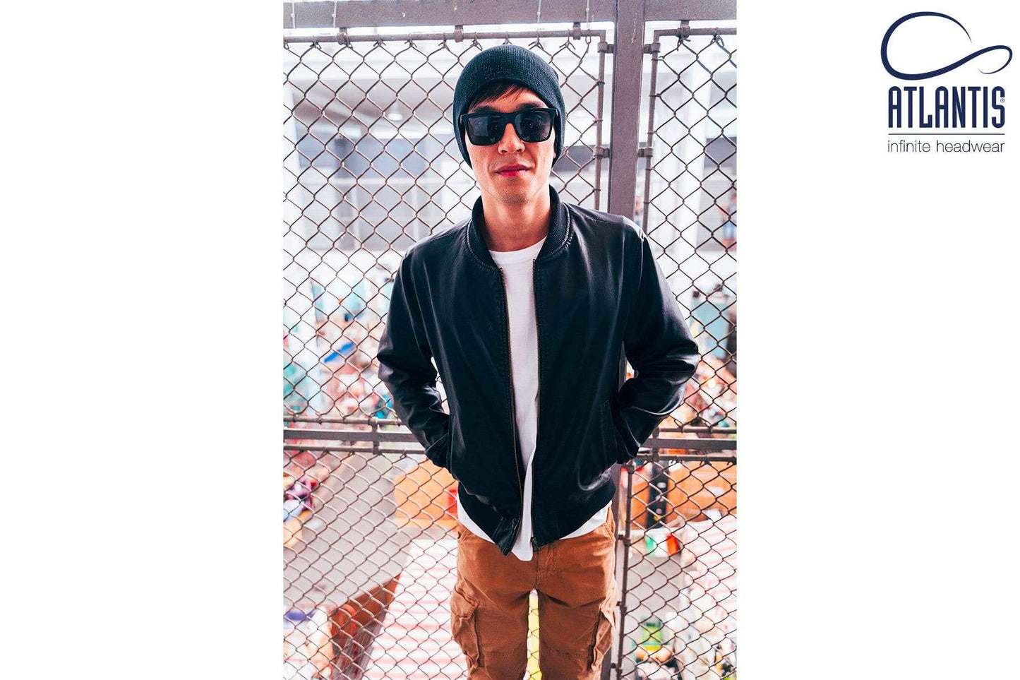 Atlantis Headwear Headwear Atlantis Headwear - Shine Sustainable Reflective Beanie