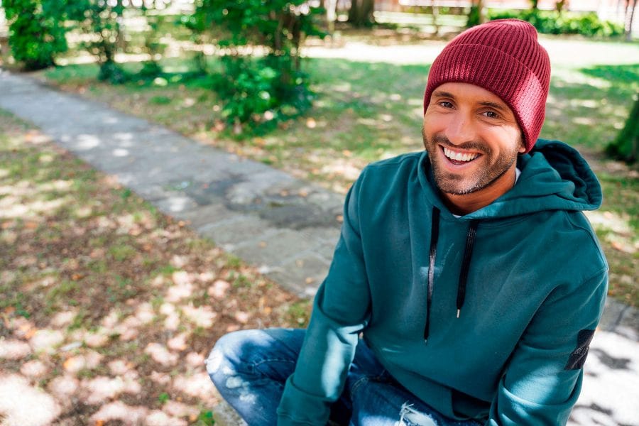 Atlantis Headwear Headwear Atlantis Headwear - Sustainable Fine Rib Knit Beanie