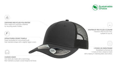 Atlantis Headwear Headwear Atlantis Headwear - Sustainable Five-Panel Trucker Cap