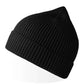 Atlantis Headwear Headwear One Size / Black Atlantis Headwear - Sustainable Fine Rib Knit Beanie