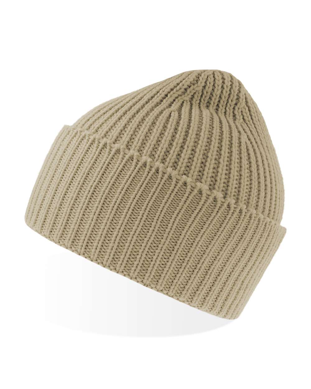 Atlantis Headwear Headwear One Size / Light Beige Atlantis Headwear - Sustainable Chunky Rib Knit Beanie