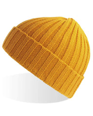 Atlantis Headwear Headwear One Size / Mustard Yellow Atlantis Headwear - Shore Sustainable Cable Knit Beanie