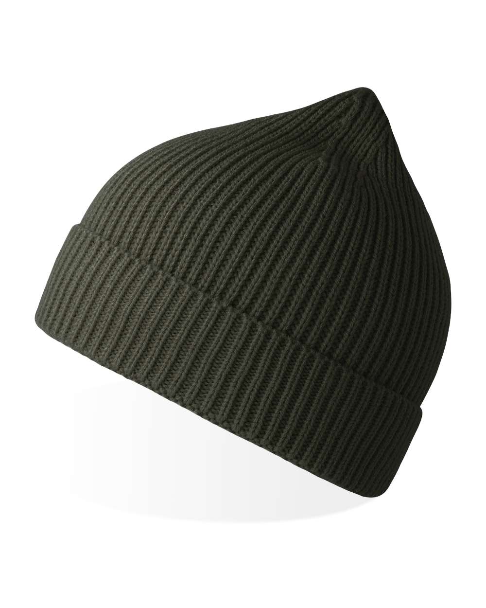 Atlantis Headwear Headwear One Size / Olive Atlantis Headwear - Sustainable Fine Rib Knit Beanie