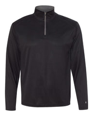 Badger Sport Layering S / Black Badger - Men's B-Core Quarter-Zip Pullover