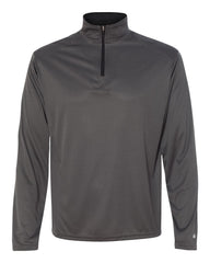 Badger Sport Layering S / Graphite Badger - Men's B-Core Quarter-Zip Pullover