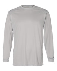 Badger Sport T-shirts S / Silver Badger - Men's B-Core Long Sleeve T-Shirt
