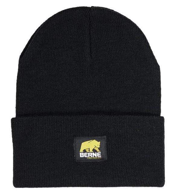 Berne Headwear One Size / Black Berne - Heritage Knit Cuff Cap
