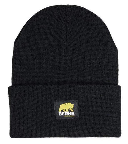 Berne Headwear One Size / Black Berne - Heritage Knit Cuff Cap