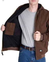 Berne Outerwear Berne - Men's Heartland Washed Duck Hooded Jacket