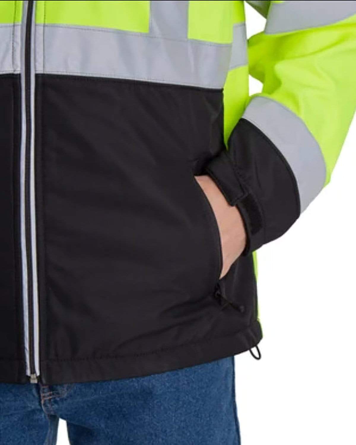Berne Outerwear Berne - Men's Hi-Vis Type R Class 3 Softshell Jacket