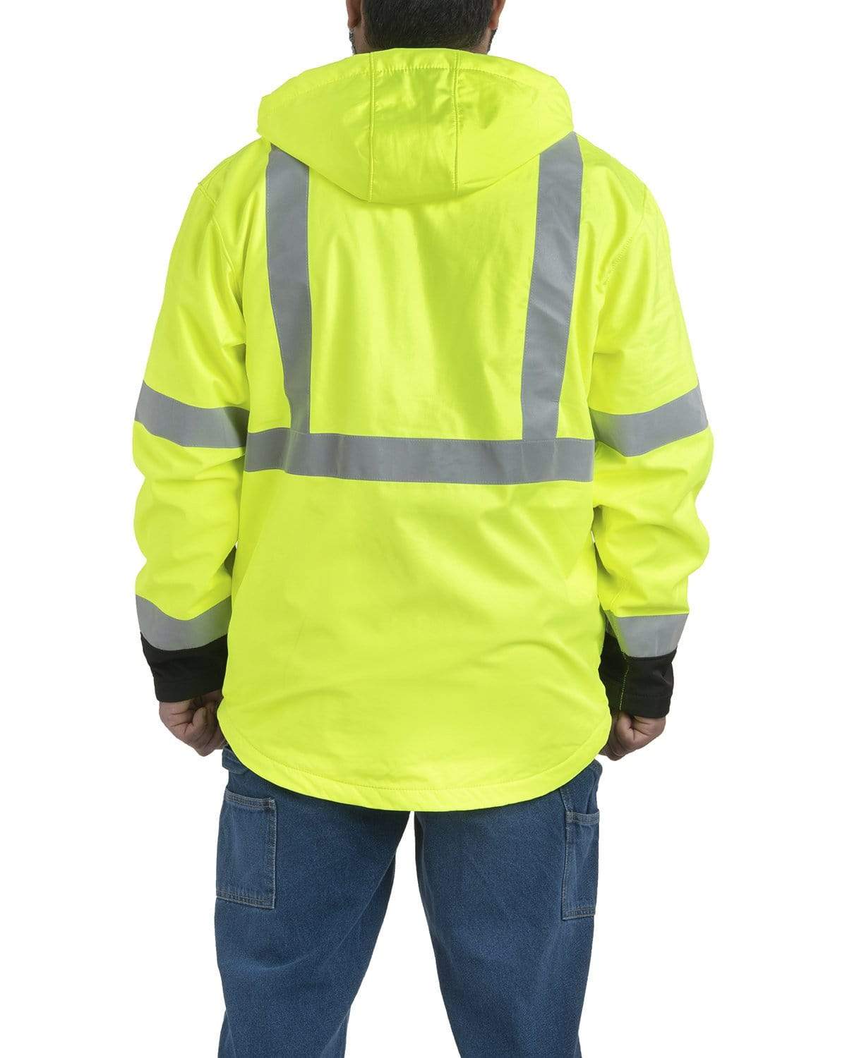 Berne Outerwear Berne - Men's Hi-Vis Type R Class 3 Softshell Jacket