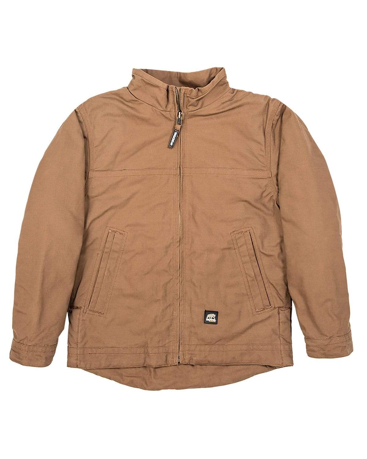 Berne Outerwear M / Driftwood Berne - Men's Heartland Washed Duck Flannel-Lined Jacket