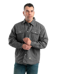 Berne Outerwear M / Slate Berne - Men's Heartland Duck Shirt Jacket