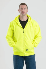 Berne Sweatshirts Berne - Men's Hi-Vis Thermal-Lined Hooded Sweatshirt