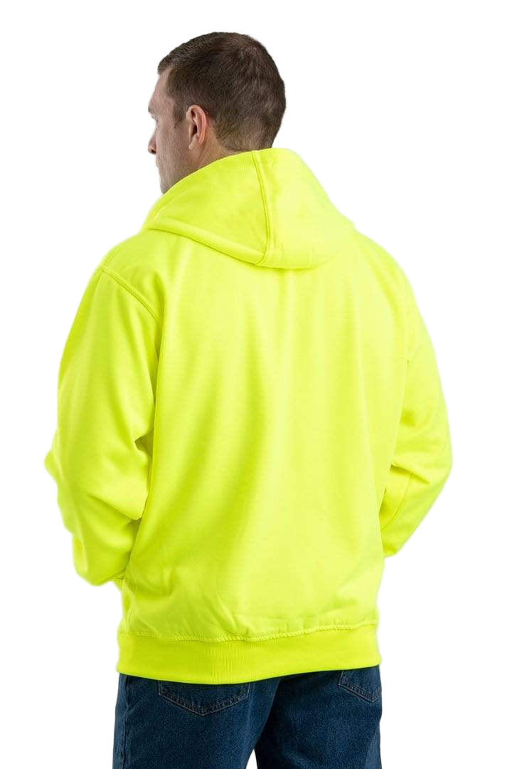 Berne Sweatshirts Berne - Men's Hi-Vis Thermal-Lined Hooded Sweatshirt